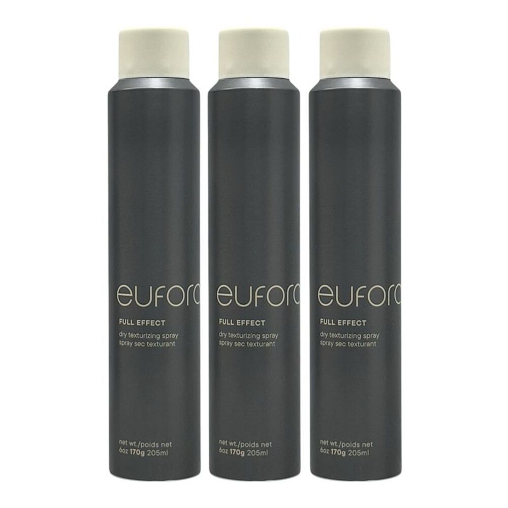 Eufora Full Effect Texturizing Spray 6 Oz (Pack of 3)